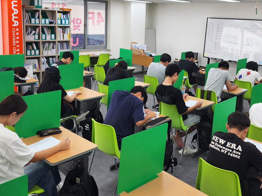 와와학습코칭학원 진월점 학습 공간 4